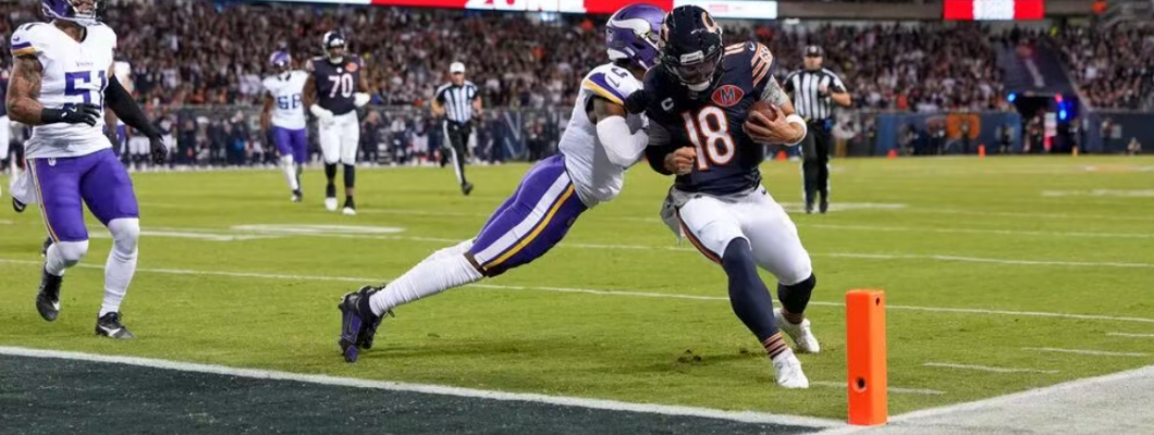 The Vikings narrowly defeated the Bears to get their season opener