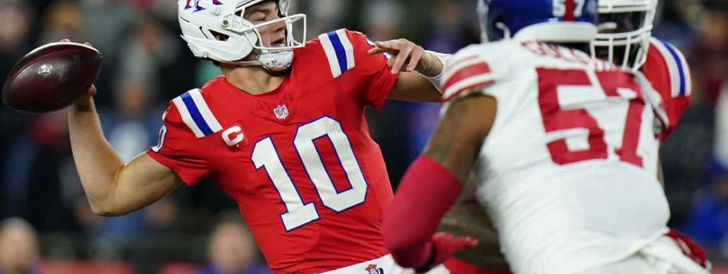 Drake Maye leads Patriots to 10th straight win