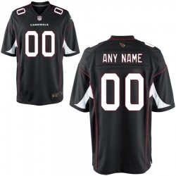 Arizona Cardinals Custom Nike Black NFL Jersey