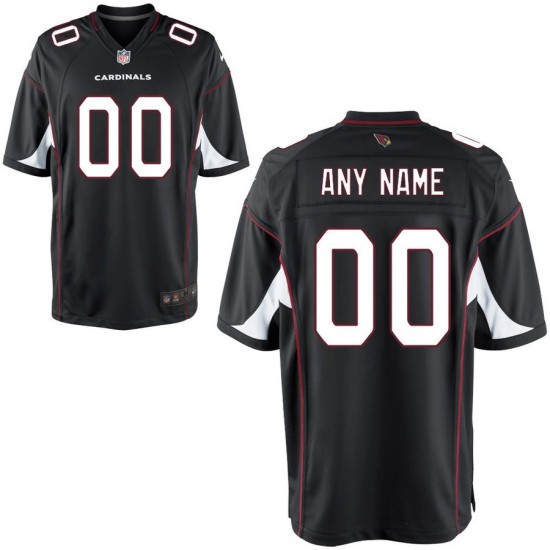 Arizona Cardinals Custom Nike Black NFL Jersey