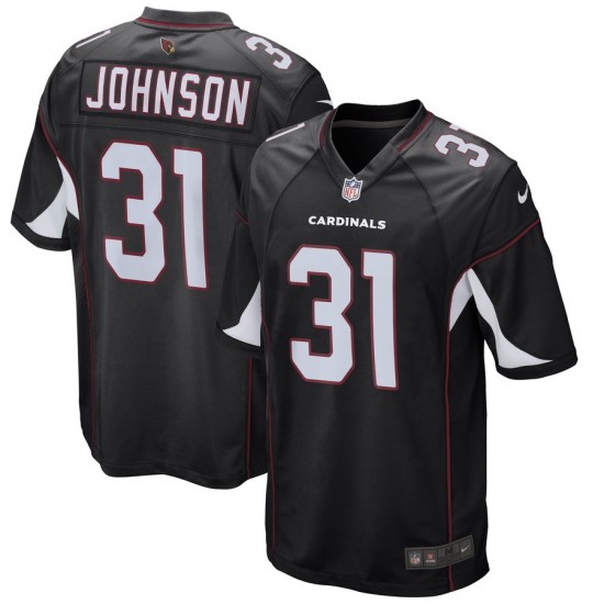 Arizona Cardinals David Johnson 31 Nike Black NFL Jersey