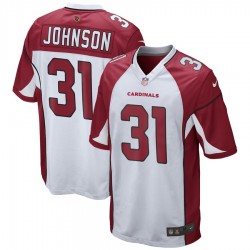 Arizona Cardinals David Johnson 31 Nike White NFL Jersey