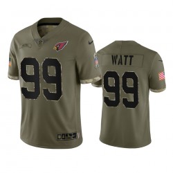 Arizona Cardinals J J Watt 99 Nike 2022 Salute to Service NFL Jersey