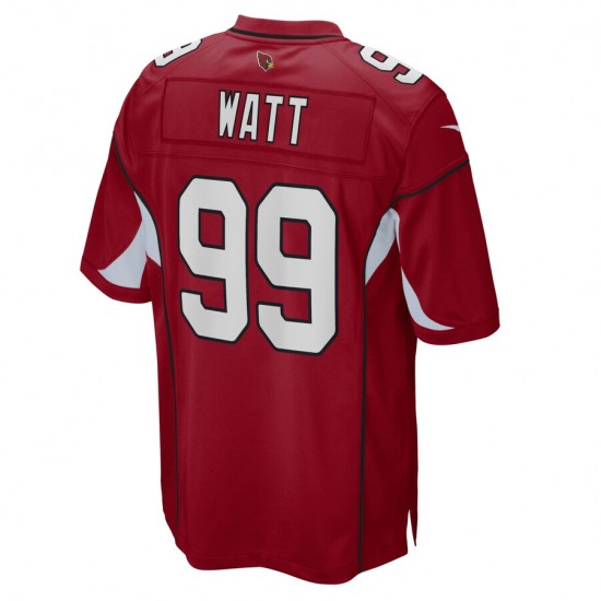Arizona Cardinals J.J. Watt 99 Nike Red 2021 Draft NFL Jersey