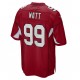 Arizona Cardinals J.J. Watt 99 Nike Red 2021 Draft NFL Jersey