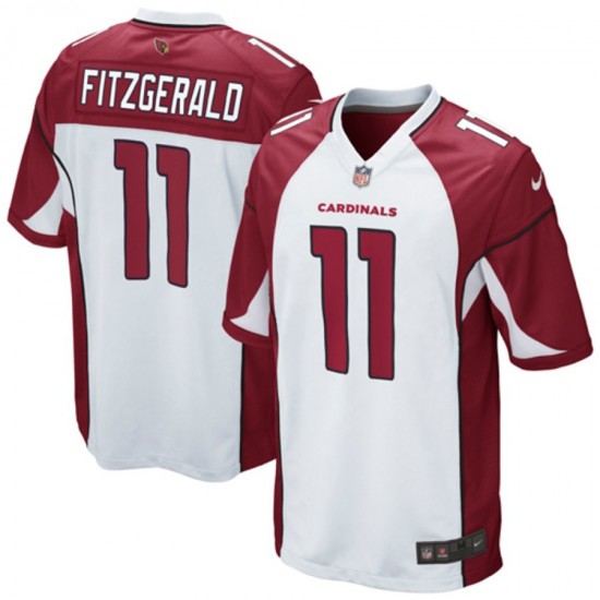 Arizona Cardinals Larry Fitzgerald 11 Nike White NFL Jersey
