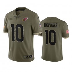 Arizona Cardinals Nike DeAndre Hopkins 10 Nike 2022 Salute to Service NFL Jersey