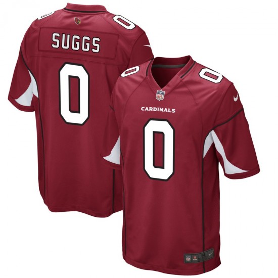 Arizona Cardinals Terrell Suggs 0 Nike Red NFL Jersey