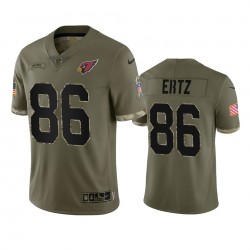 Arizona Cardinals Zach Ertz 86 Nike 2022 Salute to Service NFL Jersey