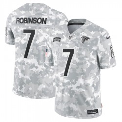Atlanta Falcons Bijan Robinson 7 Nike 2024 Salute to Service NFL Jersey Atlanta Falcons Bijan Robinson 7 Nike 2024 Salute to Service NFL Jersey