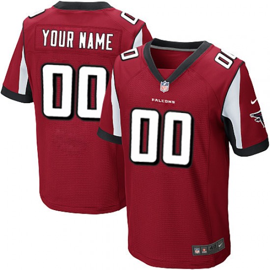 Atlanta Falcons Custom Red NFL Jersey