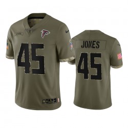 Atlanta Falcons Deion Jones 45 Nike 2022 Salute to Service NFL Jersey Atlanta Falcons Deion Jones 45 Nike 2022 Salute to Service NFL Jersey