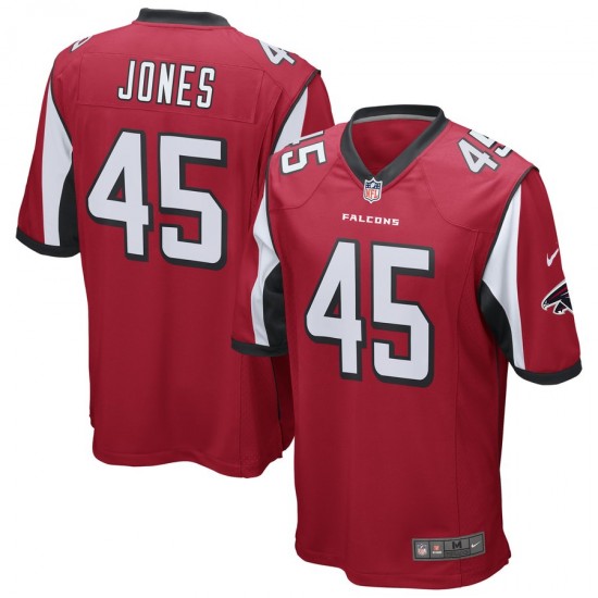 Atlanta Falcons Deion Jones 45 Nike Red NFL Jersey