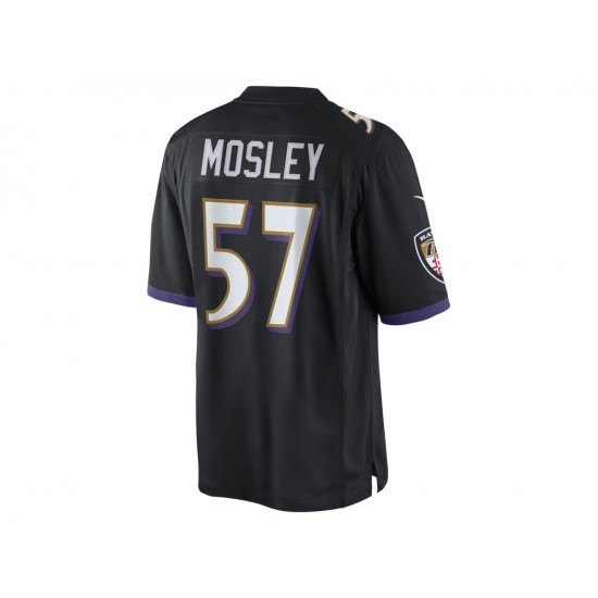 Baltimore Ravens C.J. Mosley 57 Nike Black NFL Jersey
