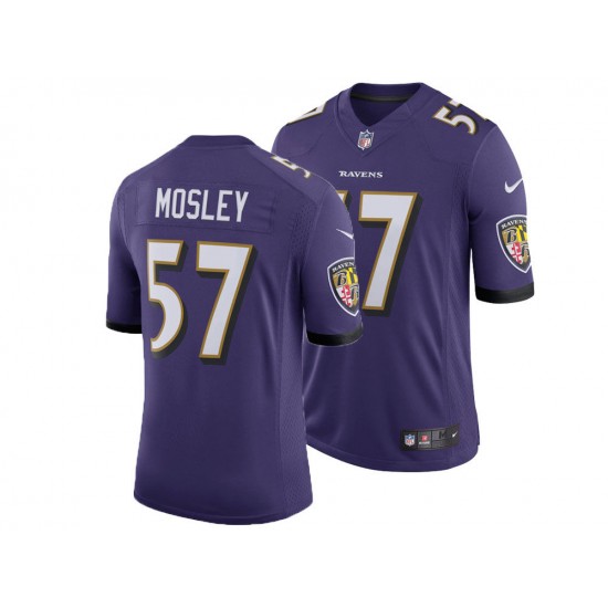 Baltimore Ravens C.J. Mosley 57 Nike Purple NFL Jersey