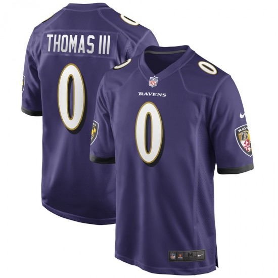Baltimore Ravens Earl Thomas 0 Nike Purple NFL Jersey