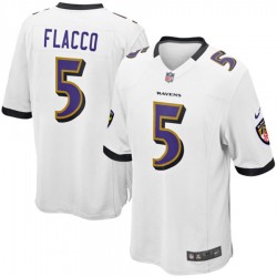 Baltimore Ravens Joe Flacco 5 Nike White NFL Jersey Baltimore Ravens Joe Flacco 5 Nike White NFL Jersey
