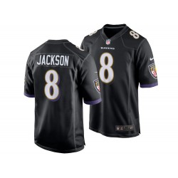 Baltimore Ravens Lamar Jackson 8 Nike Black NFL Jersey Baltimore Ravens Lamar Jackson 8 Nike Black NFL Jersey