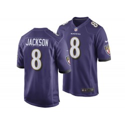 Baltimore Ravens Lamar Jackson 8 Nike Purple NFL Jersey Baltimore Ravens Lamar Jackson 8 Nike Purple NFL Jersey