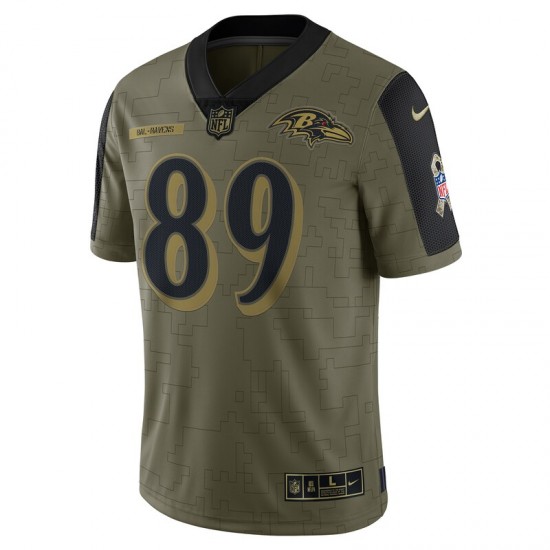 Baltimore Ravens Mark Andrews 89 Nike 2021 Salute to Service NFL Jersey