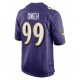 Baltimore Ravens Odafe Oweh 99 Nike Purple 2021 Draft NFL Jersey