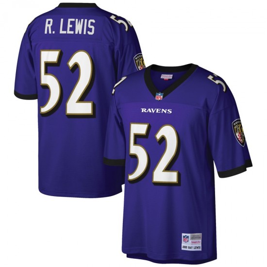 Baltimore Ravens Ray Lewis 52 Nike Purple NFL Jersey