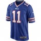 Buffalo Bills Cole Beasley 11 Nike Royal 2021 Draft NFL Jersey