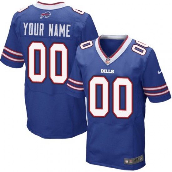 Buffalo Bills Custom Blue NFL Jersey