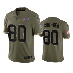 Buffalo Bills Jamison Crowder 80 Nike 2022 Salute to Service NFL Jersey Buffalo Bills Jamison Crowder 80 Nike 2022 Salute to Service NFL Jersey