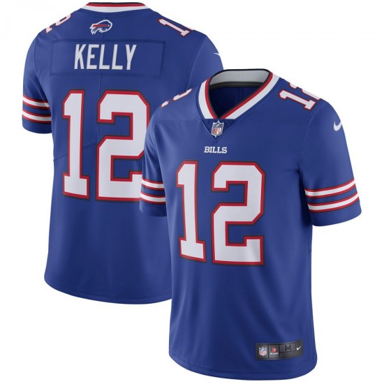 Buffalo Bills Jim Kelly 12 Nike Blue NFL Jersey