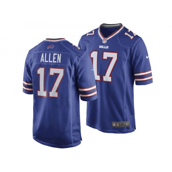 Buffalo Bills Josh Allen 17 Nike Blue NFL Jersey