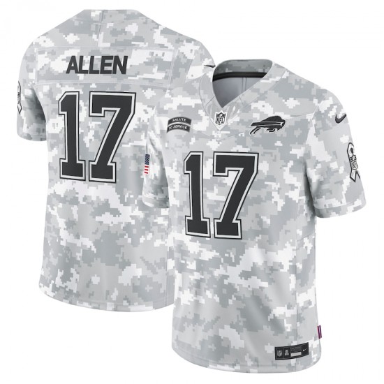Buffalo Bills Josh Allen Nike 2024 Salute to Service NFL Jersey