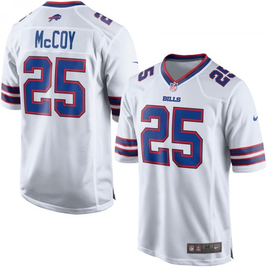 Buffalo Bills LeSean McCoy 25 Nike White NFL Jersey