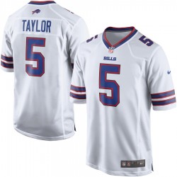Buffalo Bills Tyrod Taylor 5 Nike White NFL Jersey Buffalo Bills Tyrod Taylor 5 Nike White NFL Jersey