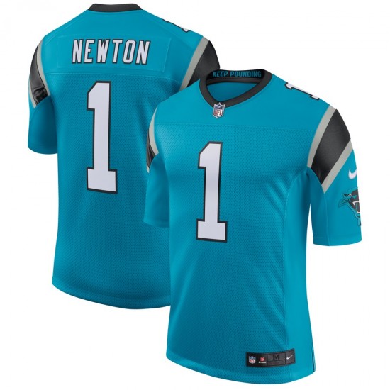 Carolina Panthers Cam Newton 1 Nike Blue NFL Jersey