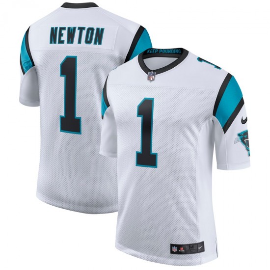 Carolina Panthers Cam Newton 1 Nike White NFL Jersey