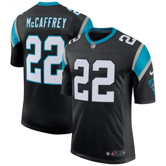 Carolina Panthers Christian McCaffrey 22 Nike Black NFL Jersey