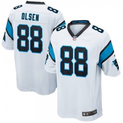 Carolina Panthers Greg Olsen 88 Nike White NFL Jersey Carolina Panthers Greg Olsen 88 Nike White NFL Jersey