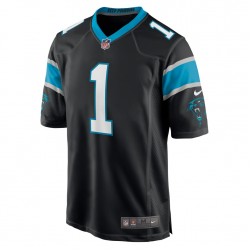 Carolina Panthers Jaycee Horn 1 Nike Black 2021 Draft NFL Jersey