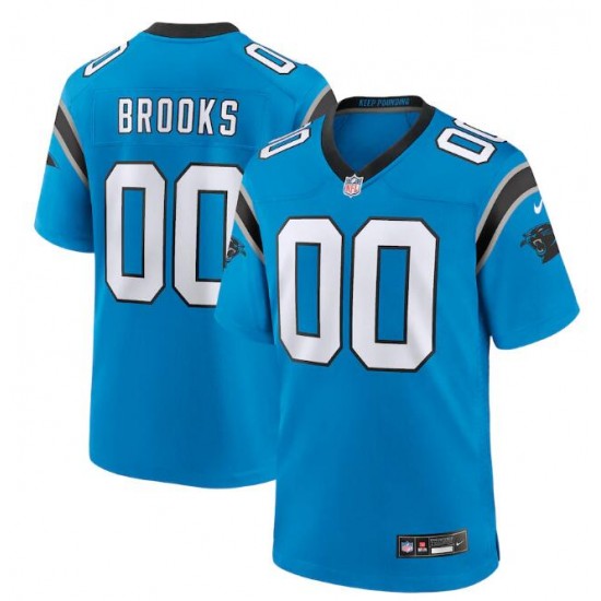 Carolina Panthers Jonathon Brooks Nike Blue 2024 NFL Draft Alternate NFL Jersey