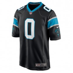 Carolina Panthers Terrace Marshall Jr. 0 Nike Black 2021 Draft NFL Jersey