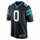 Carolina Panthers Terrace Marshall Jr. 0 Nike Black 2021 Draft NFL Jersey