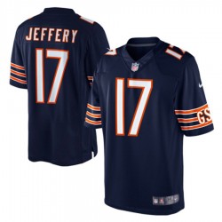 Chicago Bears Alshon Jeffery 17 Nike Navy NFL Jersey