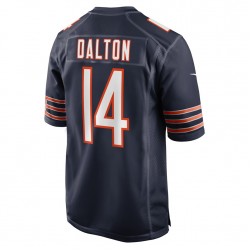Chicago Bears Andy Dalton 14 Nike Black 2021 Draft NFL Jersey