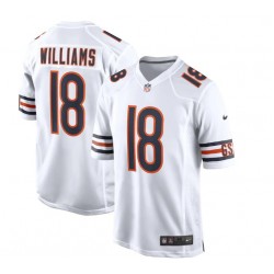 Chicago Bears Caleb Williams Nike White 2024 Draft NFL Jersey