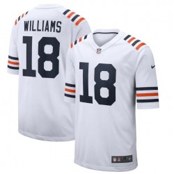 Chicago Bears Caleb Williams Nike White 2024 NFL Draft 2nd Alternate NFL Jersey