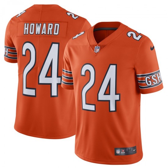 Chicago Bears Jordan Howard 24 Nike Orange NFL Jersey
