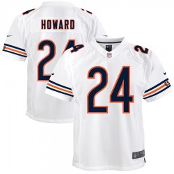 Chicago Bears Jordan Howard 24 Nike White NFL Jersey