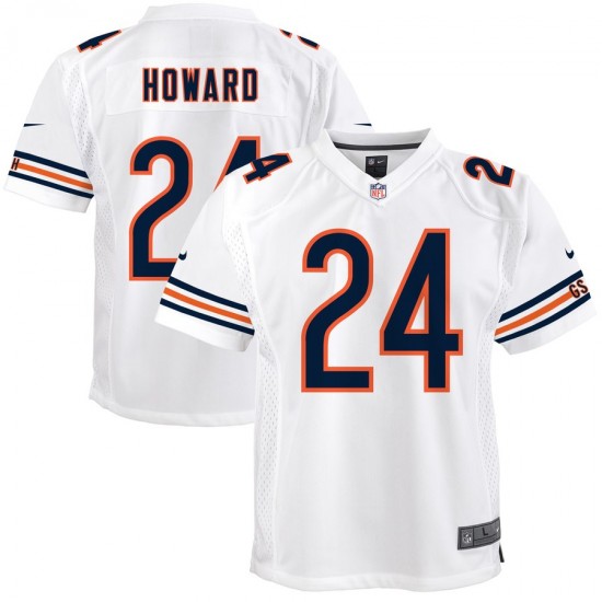 Chicago Bears Jordan Howard 24 Nike White NFL Jersey