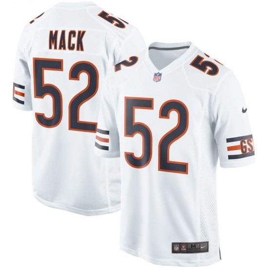 Chicago Bears Khalil Mack 52 Nike White NFL Jersey